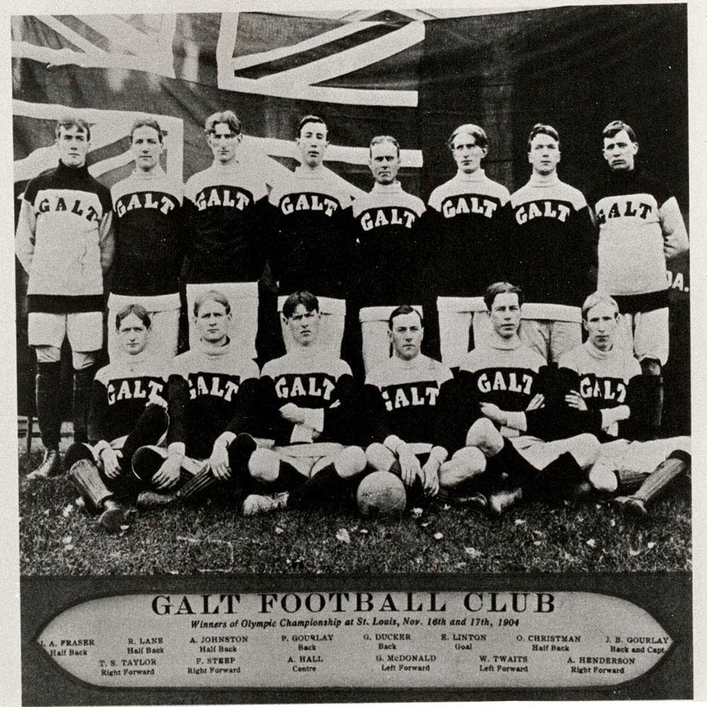 Sheffield team visiting America 1905
