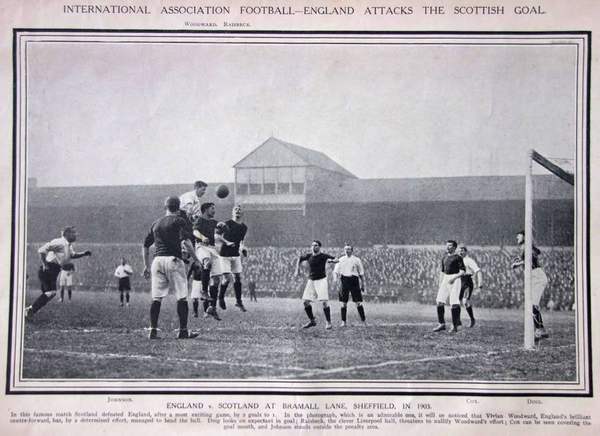 Bramall lane england vs scotland
