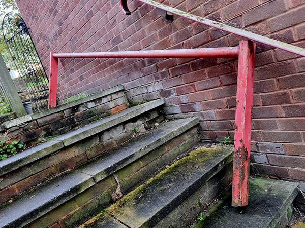 Kop barrier from bramall lane 91 2 angela greenwood
