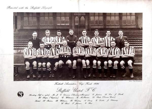 Sheffield united 1936 fa cup final team