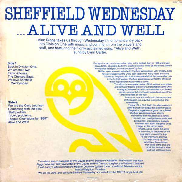 Sheffield wednesday alive and well 45