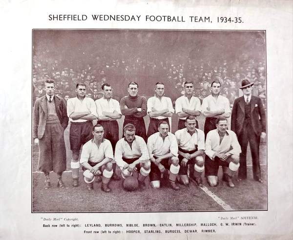 Sheffield wednesday 193435 fa cup winners