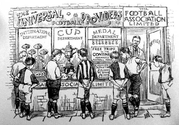 Cartoon from a sheffield newspaper