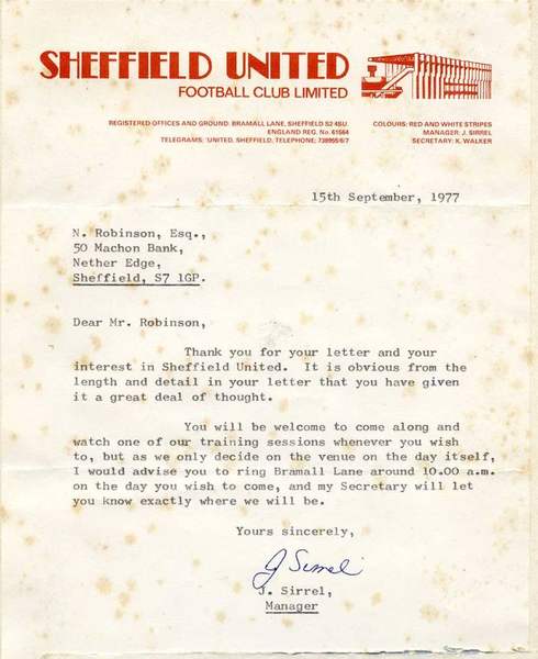 Sufc letter
