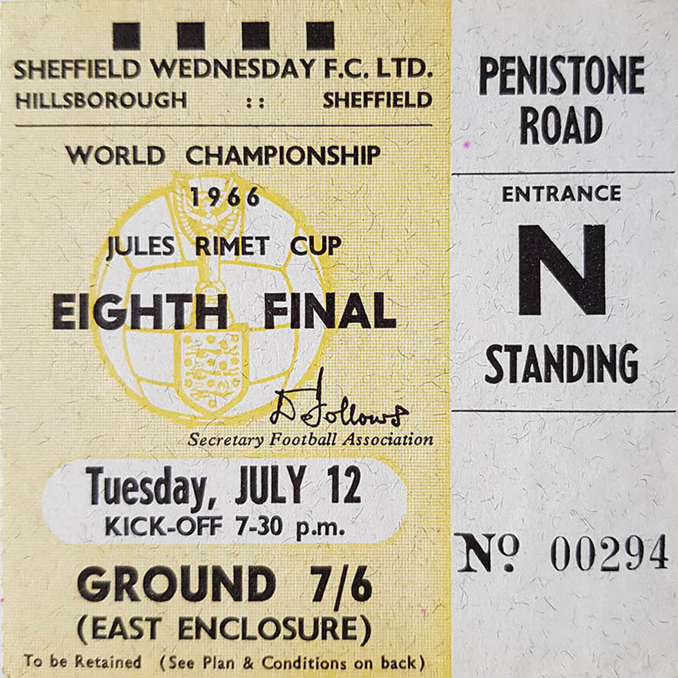World Cup 66 Ticket