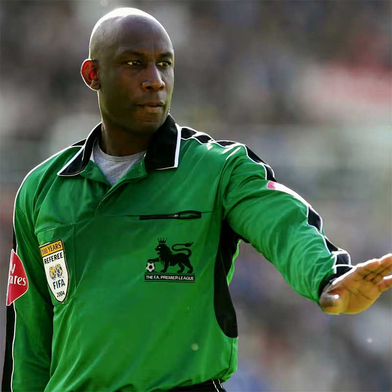 Uriah Rennie Sq