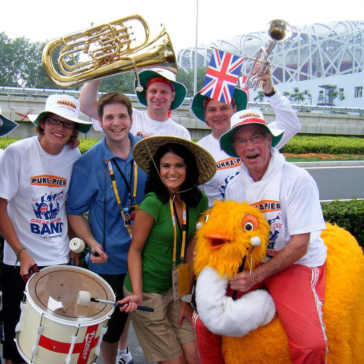 Band China Usa Tv Crew